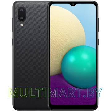 Смартфон Samsung Galaxy A02 SM-A022G/DS 2GB/32GB (черный)